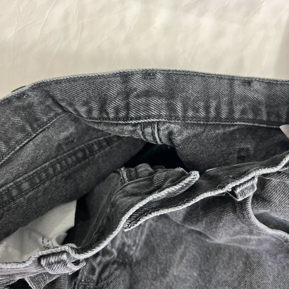 Rustler Vintage Jeans 32 x 32 Black Tapered Bootcut Denim Mens Regular Fit - Picture 6 of 8